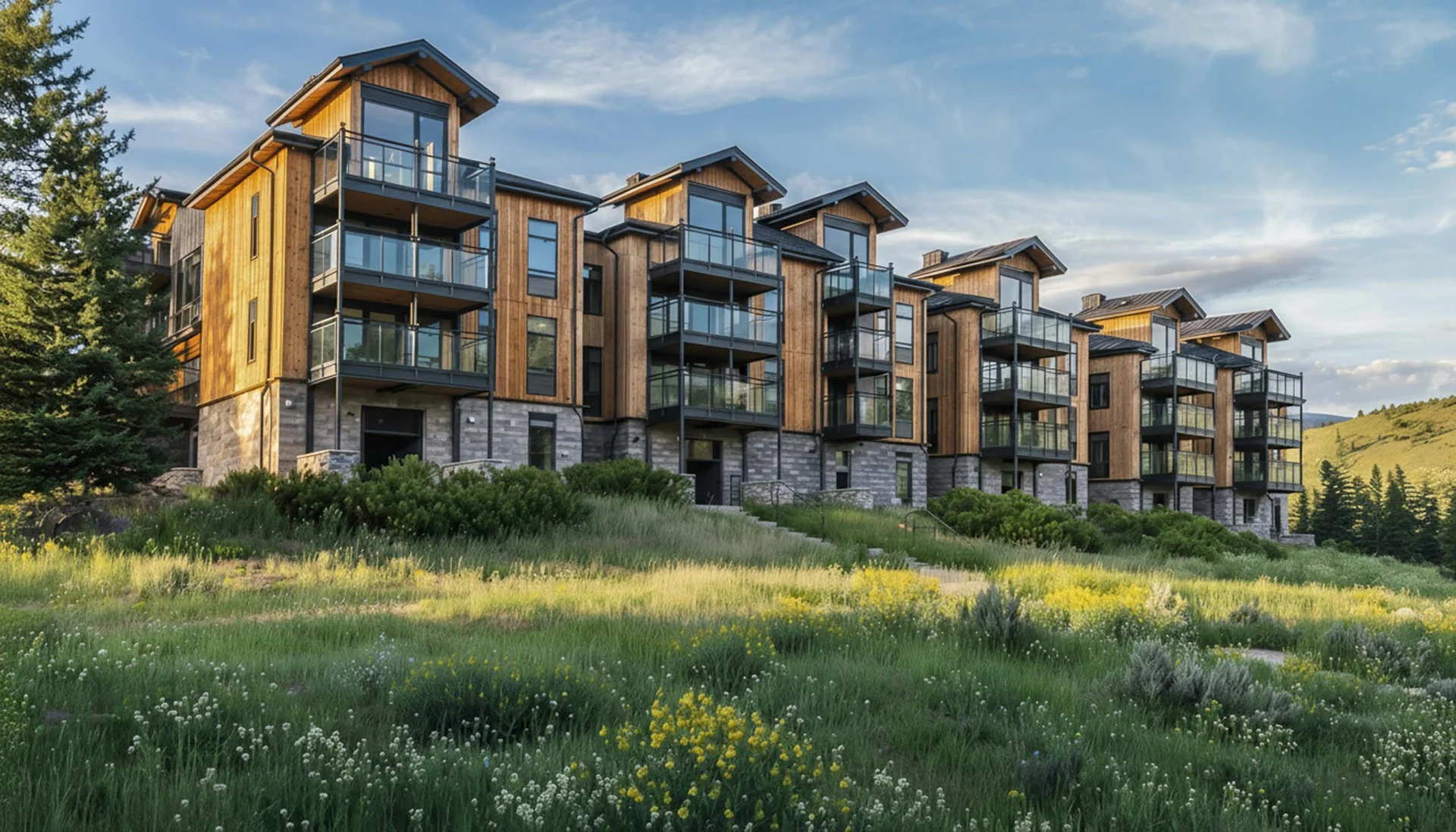 Illustrative mountain residential design inspiration for Eureka Valley Ranch